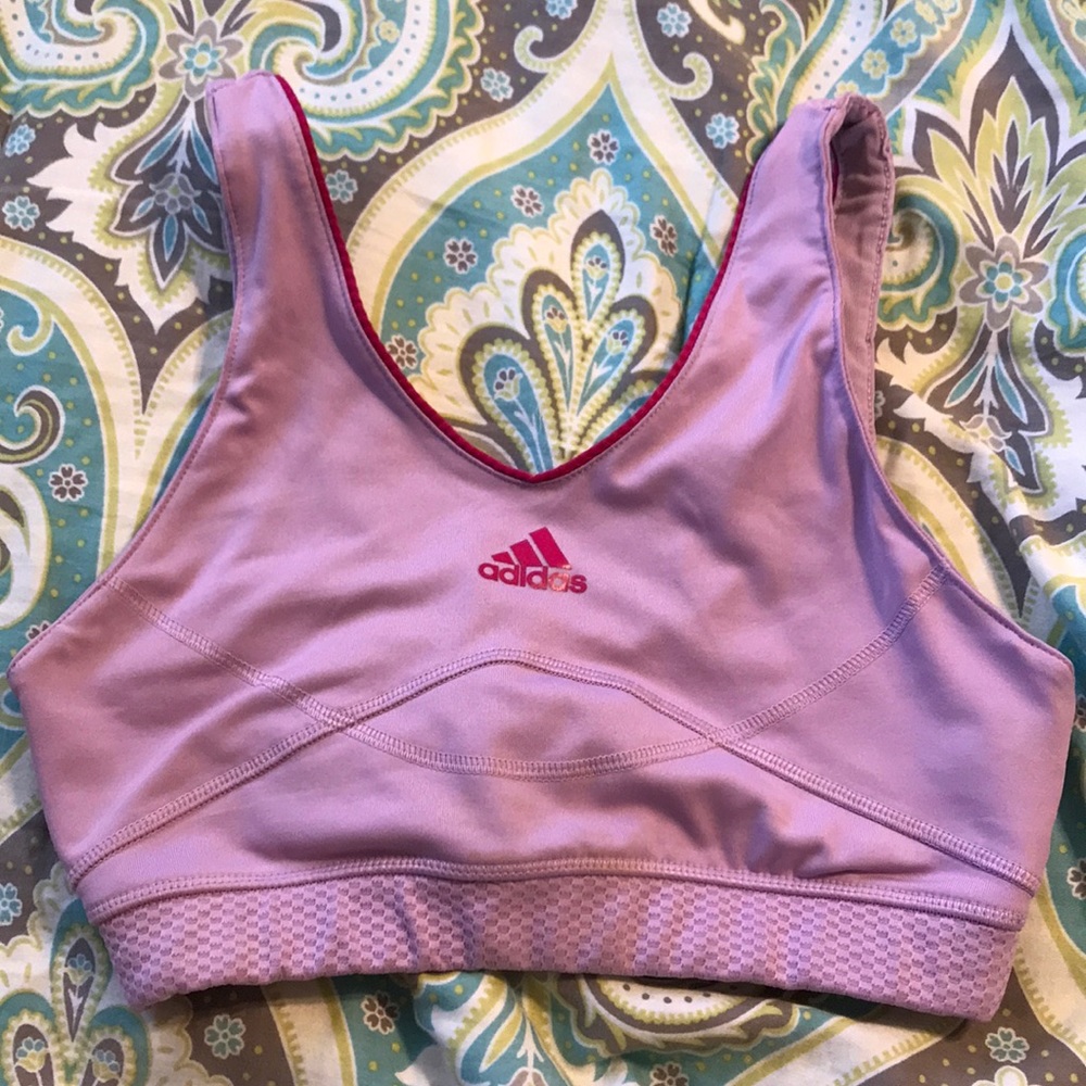 Light Purple Adidas Sports bra